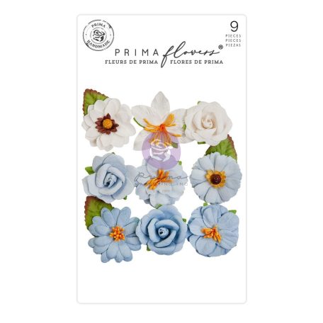 Virág díszítőelem , Spring Abstract Shades Of Spring/ Prima Marketing Flowers (1 db)