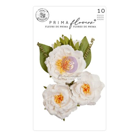 Virág díszítőelem , Spring Abstract Full Bloom/ Prima Marketing Flowers (1 csomag)