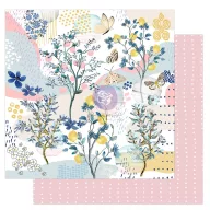   Papírkészlet 12" (30 cm), Spring Abstract / Prima Marketing Paper Pad (26 lap)