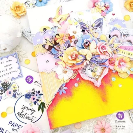 Prima Marketing Öntőforma - Spring Abstract - Silicone Mould (1 db)