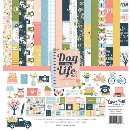 Echo Park Papírkészlet 12" (30 cm), Collection Kit - Day In The Life No. 2 (1 csomag)
