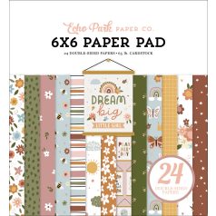   Echo Park Papírkészlet 6" (15 cm), Paper Pack - Dream Big Little Girl (24 lap)