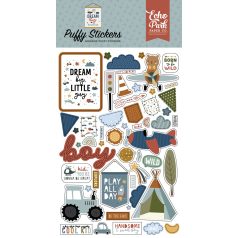   Echo Park Pufi matrica, Puffy Stickers - Dream Big Little Boy (1 ív)