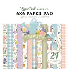   Echo Park Papírkészlet 6" (15 cm), Paper Pack - It's Spring Time (24 lap)