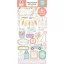 Echo Park Chipboard 6"X12", Chipboard Phrases - It's Easter Time (1 ív)