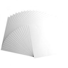   Scrapbook alapkarton 10 ív - 12" (30 cm) - White - Fehér - Cardstock paper smooth