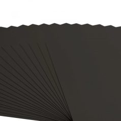   Scrapbook alapkarton 10 ív - 12" (30 cm) - Black - Fekete - Cardstock paper smooth
