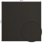 Scrapbook alapkarton 10 ív - 12" (30 cm) - Black - Fekete - Cardstock paper smooth