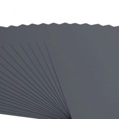   Scrapbook alapkarton 10 ív - 12" (30 cm) - Anthracite - Antracitszürke - Cardstock paper smooth