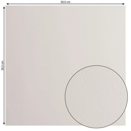 Scrapbook alapkarton 10 ív - 12" (30 cm) - Cool grey - Hideg szürke - Cardstock paper smooth