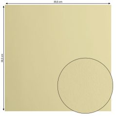   Scrapbook alapkarton 10 ív - 12" (30 cm) - Pudding - Bézs - Cardstock paper smooth