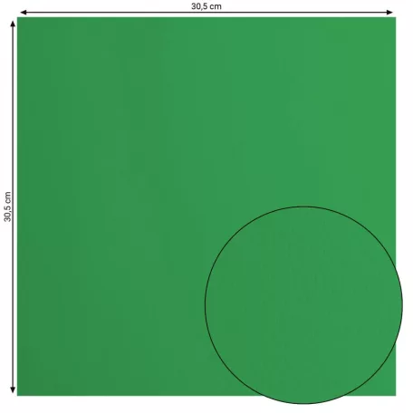 Scrapbook alapkarton 10 ív - 12" (30 cm) - Holly - Karácsonyi zöld - Cardstock paper smooth