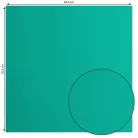 Scrapbook alapkarton 10 ív - 12" (30 cm) - Spa - Türkiz - Cardstock paper smooth