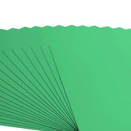 Scrapbook alapkarton 10 ív - 12" (30 cm) - Emerald - Smaragdzöld - Cardstock paper smooth