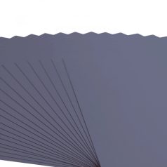   Scrapbook alapkarton 10 ív - 12" (30 cm) - Graphite - Grafitszürke - Cardstock paper smooth