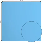 Scrapbook alapkarton 10 ív - 12" (30 cm) - River - Folyó - Cardstock paper smooth