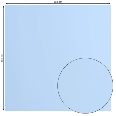 Scrapbook alapkarton 10 ív - 12" (30 cm) - Water - Víz kék - Cardstock paper smooth