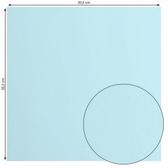   Scrapbook alapkarton 10 ív - 12" (30 cm) - Ocean - Világoskék - Cardstock paper smooth