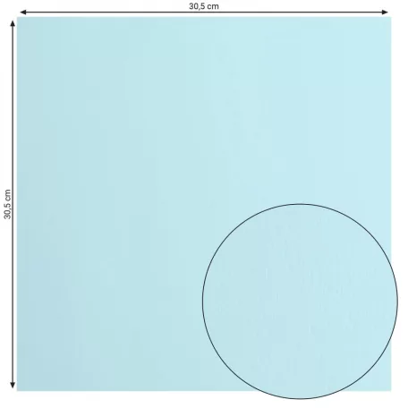 Scrapbook alapkarton 10 ív - 12" (30 cm) - Ocean - Világoskék - Cardstock paper smooth