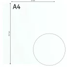 Scrapbook alapkarton 10 ív - 12" (30 cm) - Air - Halványkék - Cardstock paper smooth