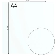   Scrapbook alapkarton 10 ív - 12" (30 cm) - Air - Halványkék - Cardstock paper smooth