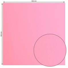   Scrapbook alapkarton 10 ív - 12" (30 cm) - Pink - Rózsaszín - Cardstock paper smooth