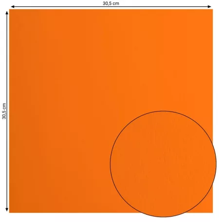 Scrapbook alapkarton 10 ív - 12" (30 cm) - Melon - Sárgadinnye - Cardstock paper smooth