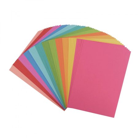 Alapkarton 60 ív - A4 - Brights - Élénk - Cardstock paper smooth
