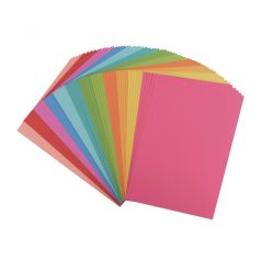   Alapkarton 60 ív - A4 - Brights - Élénk - Cardstock paper smooth