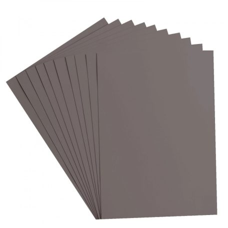 Alapkarton 10 ív - A4 - Concrete - Betonszürke - Cardstock paper smooth