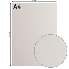   Alapkarton 10 ív - A4 - Cool grey - Hideg szürke - Cardstock paper smooth