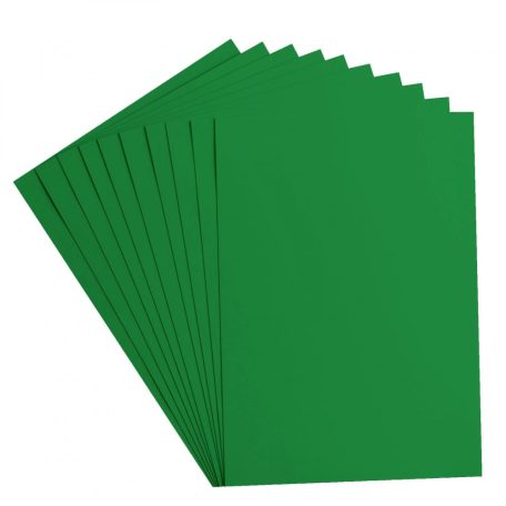 Alapkarton 10 ív - A4 - Broccoli - Brokkoli - Cardstock paper smooth