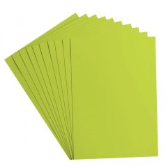   Alapkarton 10 ív - A4 - Lime - Lime - Cardstock paper smooth