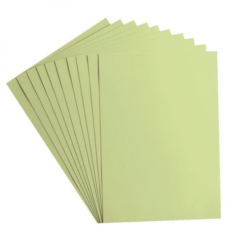 Alapkarton 10 ív - A4 - Anise - Ánizs - Cardstock paper smooth