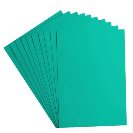 Alapkarton 10 ív - A4 - Spa - Türkiz - Cardstock paper smooth