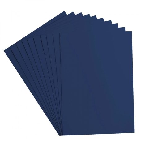 Alapkarton 10 ív - A4 - Maritime - Tengerész kék - Cardstock paper smooth