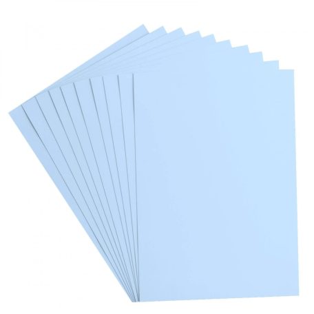 Alapkarton 10 ív - A4 - Water - Víz kék - Cardstock paper smooth