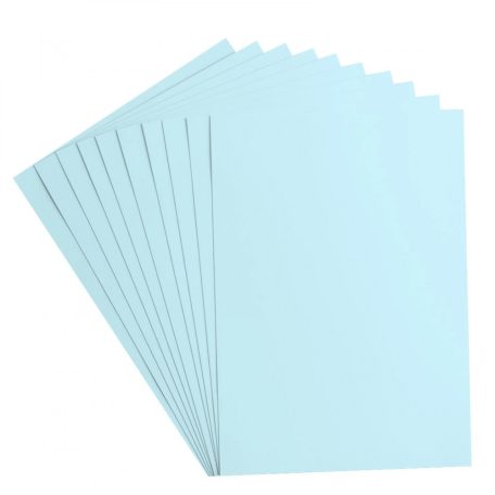 Alapkarton 10 ív - A4 - Ocean - Világoskék - Cardstock paper smooth