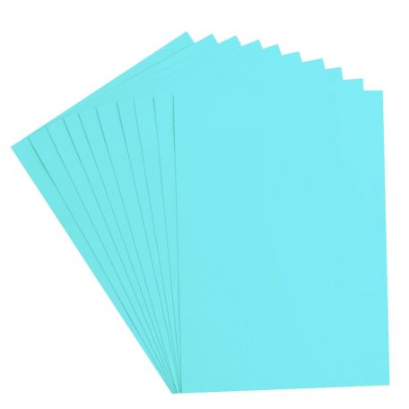 Alapkarton 10 ív - A4 - Sky - Égszínkék - Cardstock paper smooth