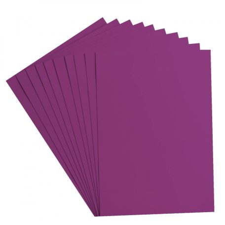 Alapkarton 10 ív - A4 - Mauve - Mályva - Cardstock paper smooth