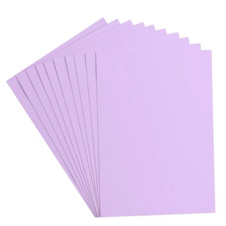 Alapkarton 10 ív - A4 - Hyacinth - Jácint - Cardstock paper smooth