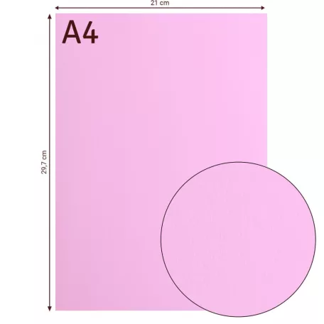 Alapkarton 10 ív - A4 - Lilac - Lila - Cardstock paper smooth