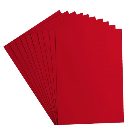 Alapkarton 10 ív - A4 - Poppy - Pipacs - Cardstock paper smooth