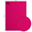 Alapkarton 10 ív - A4 - Raspberry - Málna - Cardstock paper smooth