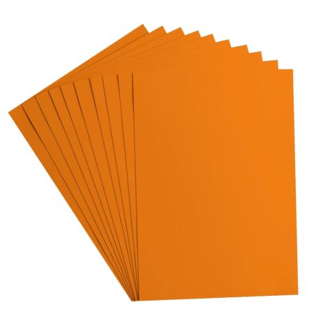 Alapkarton 10 ív - A4 - Mandarin - Mandarin - Cardstock paper smooth