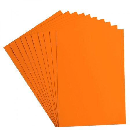 Alapkarton 10 ív - A4 - Melon - Sárgadinnye - Cardstock paper smooth