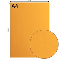   Alapkarton 10 ív - A4 - Grapefruit - Grapefruit - Cardstock paper smooth