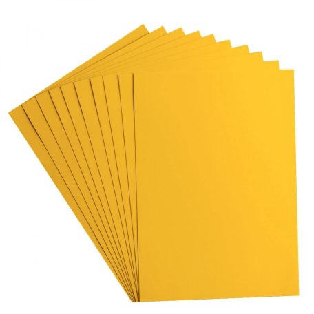 Alapkarton 10 ív - A4 - Honey - Mézsárga - Cardstock paper smooth