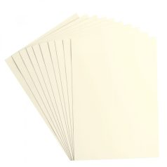   Alapkarton 10 ív - A4 - Raffia - Krémfehér - Cardstock paper smooth
