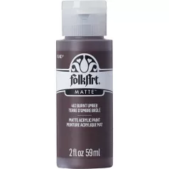   Folkart Akrilfesték - matt - 59 ml - Burnt Umber - Acrylic Matte (1 db)